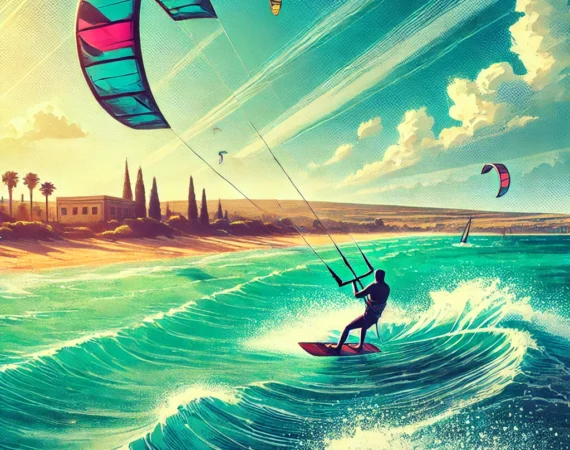 Kitesurf: A emoção de voar sobre as ondas